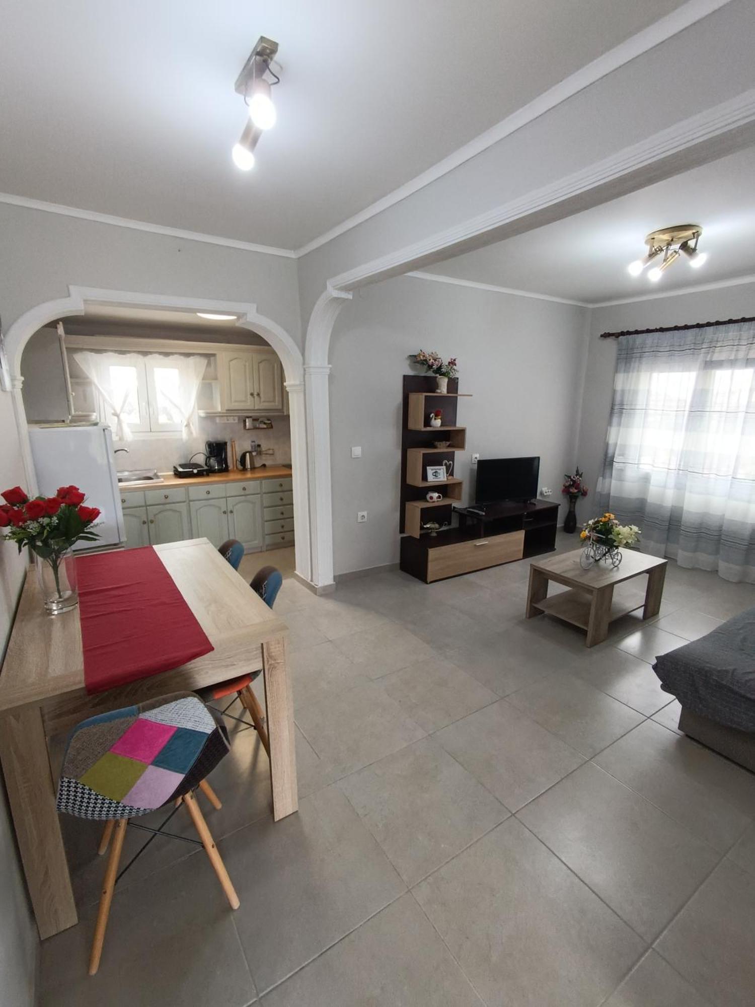 Spiros Full House In Marathias Apartamento Exterior foto